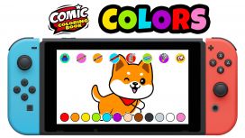 Comic Coloring Book: COLORS