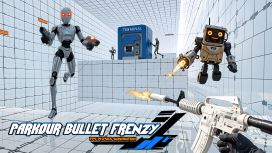 Parkour Bullet Frenzy - FPS, Physics, Slowmotion