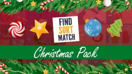 Find Sort Match - Christmas Pack