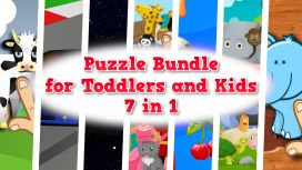 Puzzle Bundle for Toddlers and Kids - 7 in 1