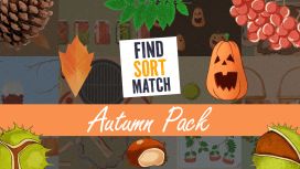 Find Sort Match - Autumn Pack