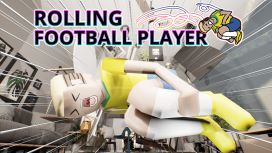 Rolling Football Player