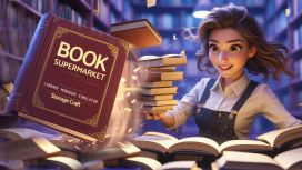 Book Supermarket: Library Manager Simulator Storage Craft