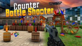 Counter Bottle Shooter-Pro Aim Master Target Bottle Shoot 3D Game Strike Pistol