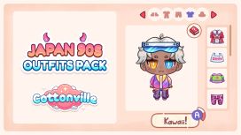 Japan 90s Outfits Pack