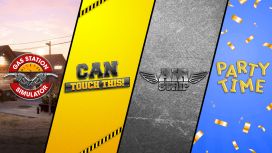 Gas Station Simulator, Airstrip DLC, Can Touch This DLC and Party Time DLC Bundle