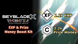 BEYBLADE X EVOBATTLE XP & PRIZE MONEY BOOST KIT