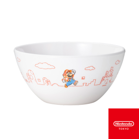 Super Mario Family Life Plastic Bowl (Mario)