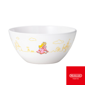 Super Mario Family Life Plastic Bowl (Peach)