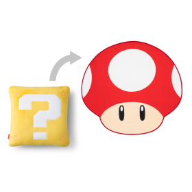 Image displaying mushroom blanket that's hidden in the question block