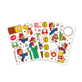 Super Mario Home & Party Wall Decals (Action)