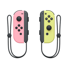 Nintendo Switch Joy-Con™ Pastel Pink (L) & Pastel Yellow (R) Controller Set Front