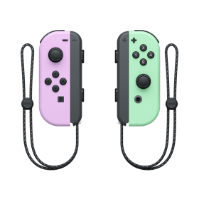 Nintendo Switch Joy-Con™ Pastel Purple (L) & Pastel Green (R) Controller Set Front