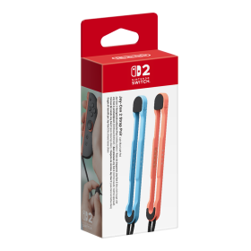 Joy-Con 2 Strap Pair (Light Blue/Light Red)