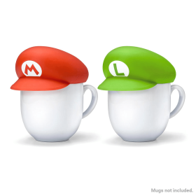 Super Mario Home & Party Mug Covers (Mario/Luigi)