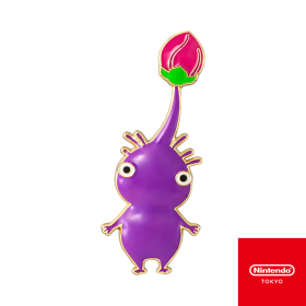 Pikmin Pin Badge (Purple)