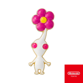 Pikmin Pin Badge (White)