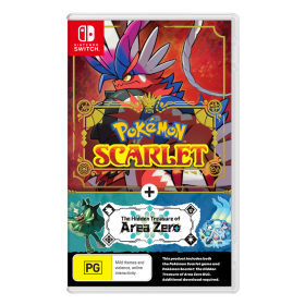 Pokémon Scarlet + The Hidden Treasure of Area Zero