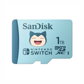 SanDisk® Pokémon™ microSDXC™ Card for Nintendo Switch – 1TB - Snorlax