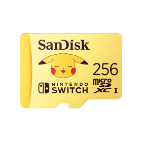 SanDisk® Pokémon™ microSDXC™ Card for Nintendo Switch – 256GB - Pikachu