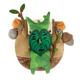 The Legend of Zelda: Tears of the Kingdom Travelling Korok Plush (Brown Backpack)