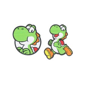 Yoshi Iron-on Patch Set