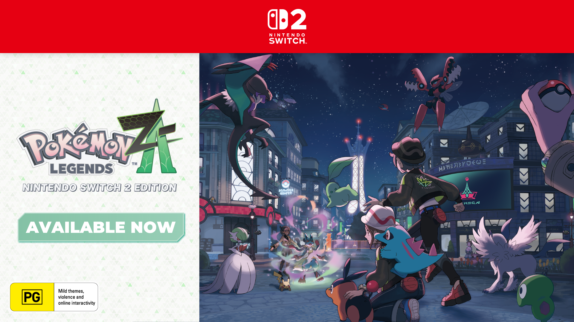 Pokémon Legends: Z-A - Nintendo Switch 2 Edition